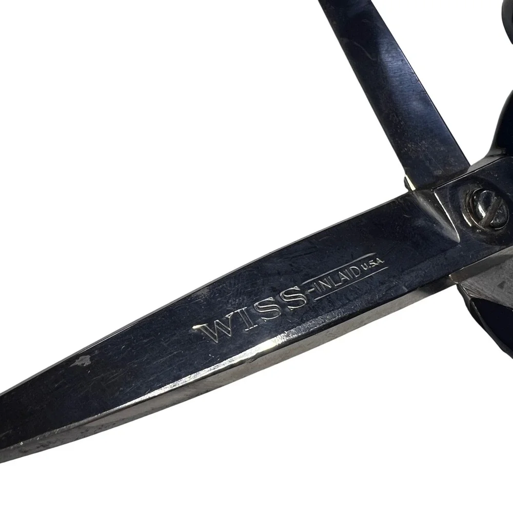 Vintage Wiss Model 728 Dressmaker Shears Finland USA‎ Tailor Scissors